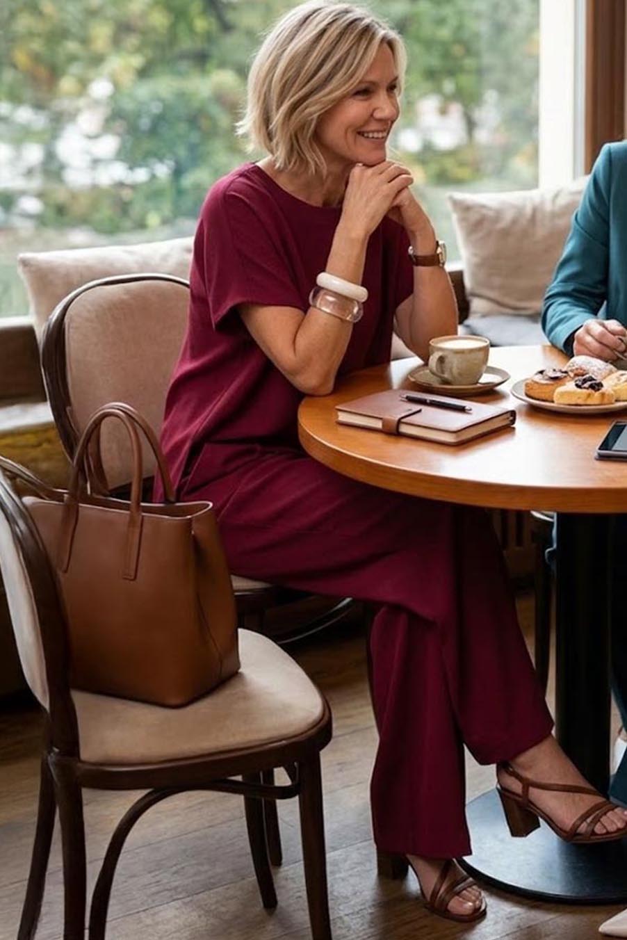 Pohodlný letní set - triko a kalhoty